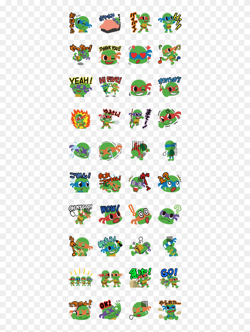 Teenage Mutant Ninja Turtles X Psp Clipart