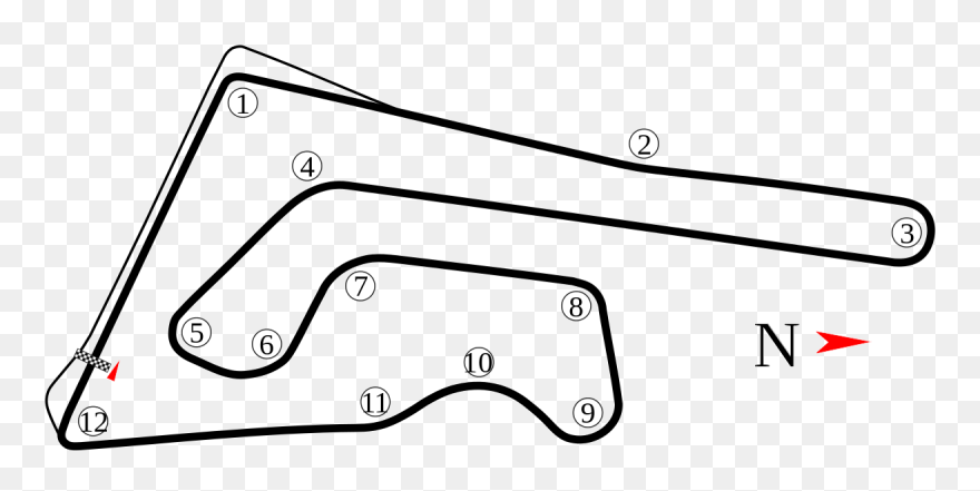 Buriram Circuit Clipart