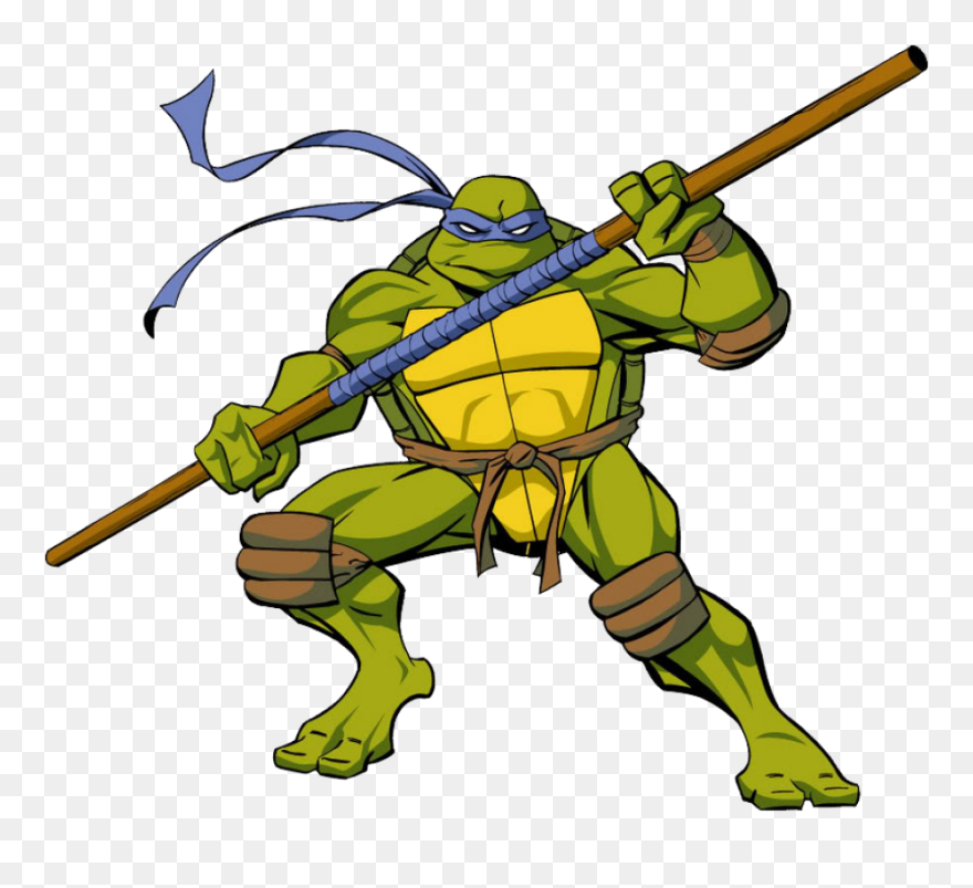 Ninja Tutle Donatello Png Image - Donatello Ninja Turtle 2003 Clipart
