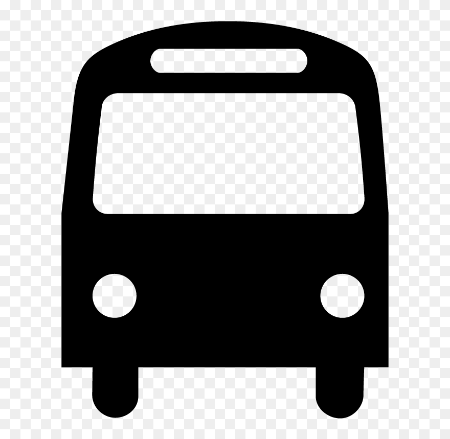 File Aiga Trans Svg - Black And White Bus Clip Art - Png Download