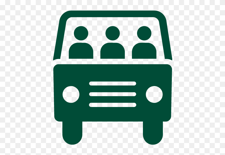 Vanpool Icon - Commute Icon Clipart