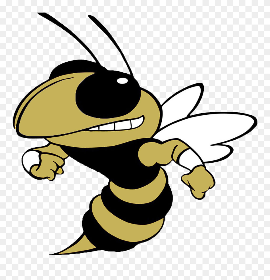 Hornet Clipart Wrestling, Hornet Wrestling Transparent - Tl Hanna High School Logo - Png Download
