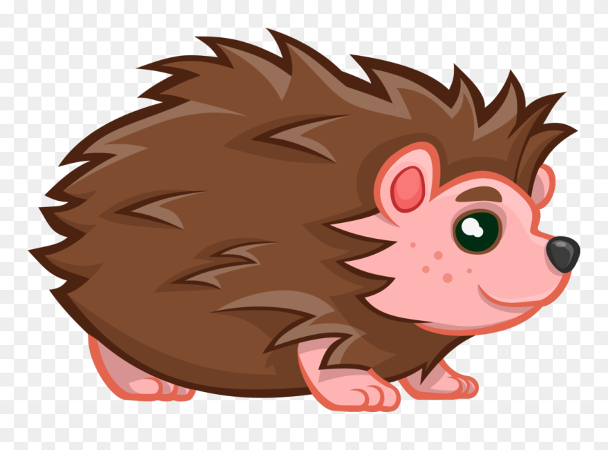 Cartoon Transparent Porcupine Clipart