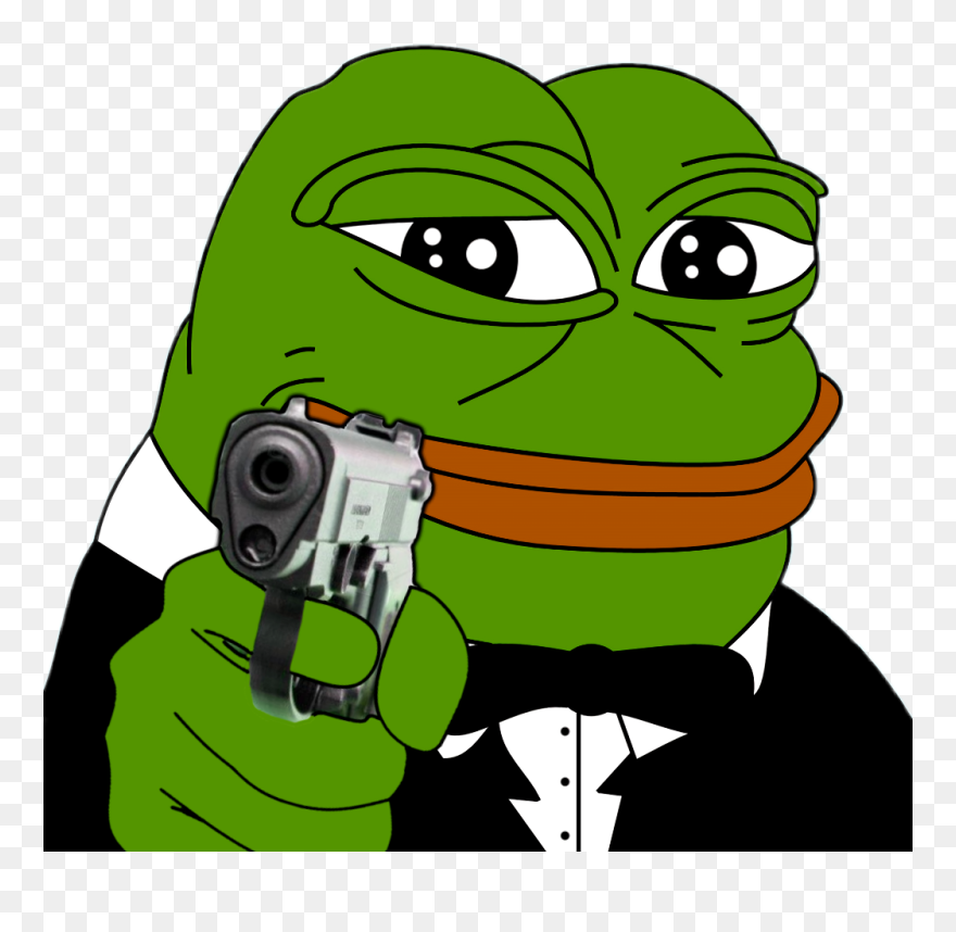 Pepe Frog Tuxedo Clipart