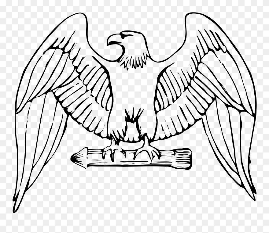 Eagle Png Png - Bald Eagle Clipart Black And White Transparent Png