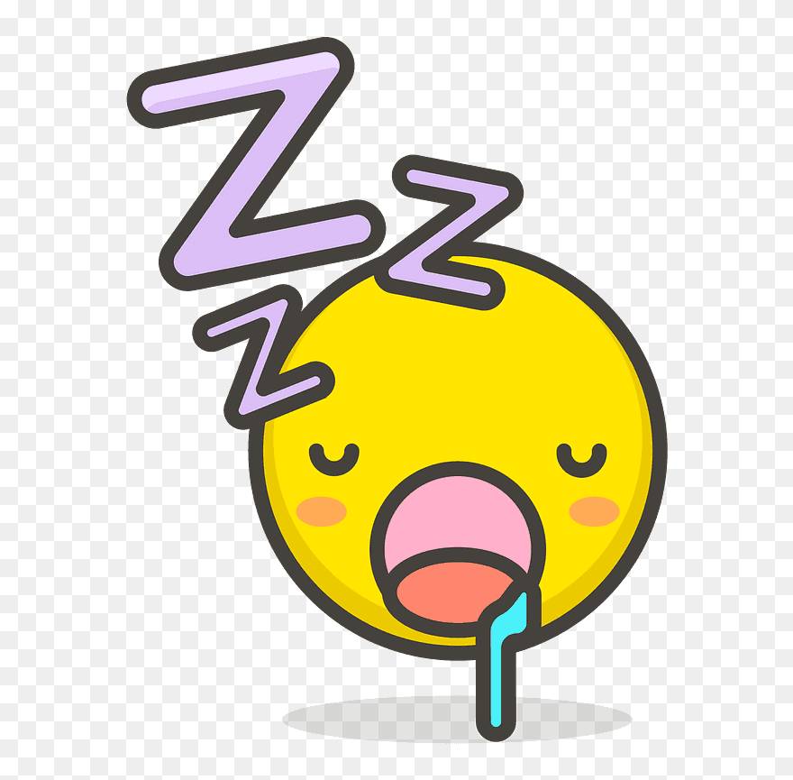 Sleeping Face Emoji Clipart - Icon - Png Download