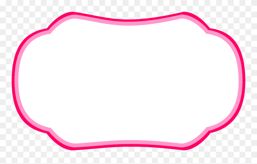 Pink Clipart Bracket - Moldura Cute Png Transparent Png