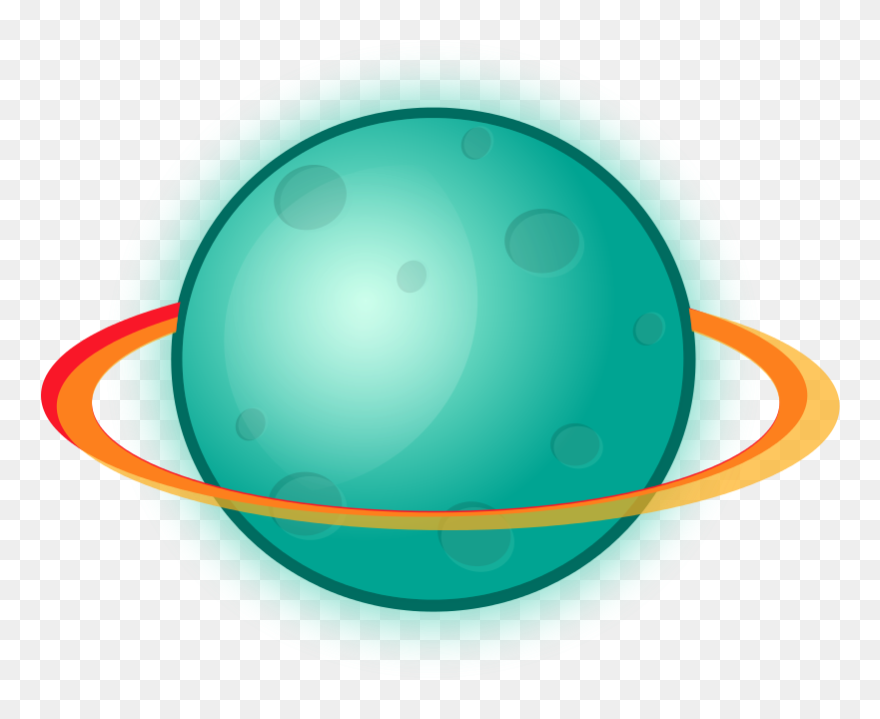 Cartoon Planet Clipart Kid - Transparent Background Planet Clipart - Png Download