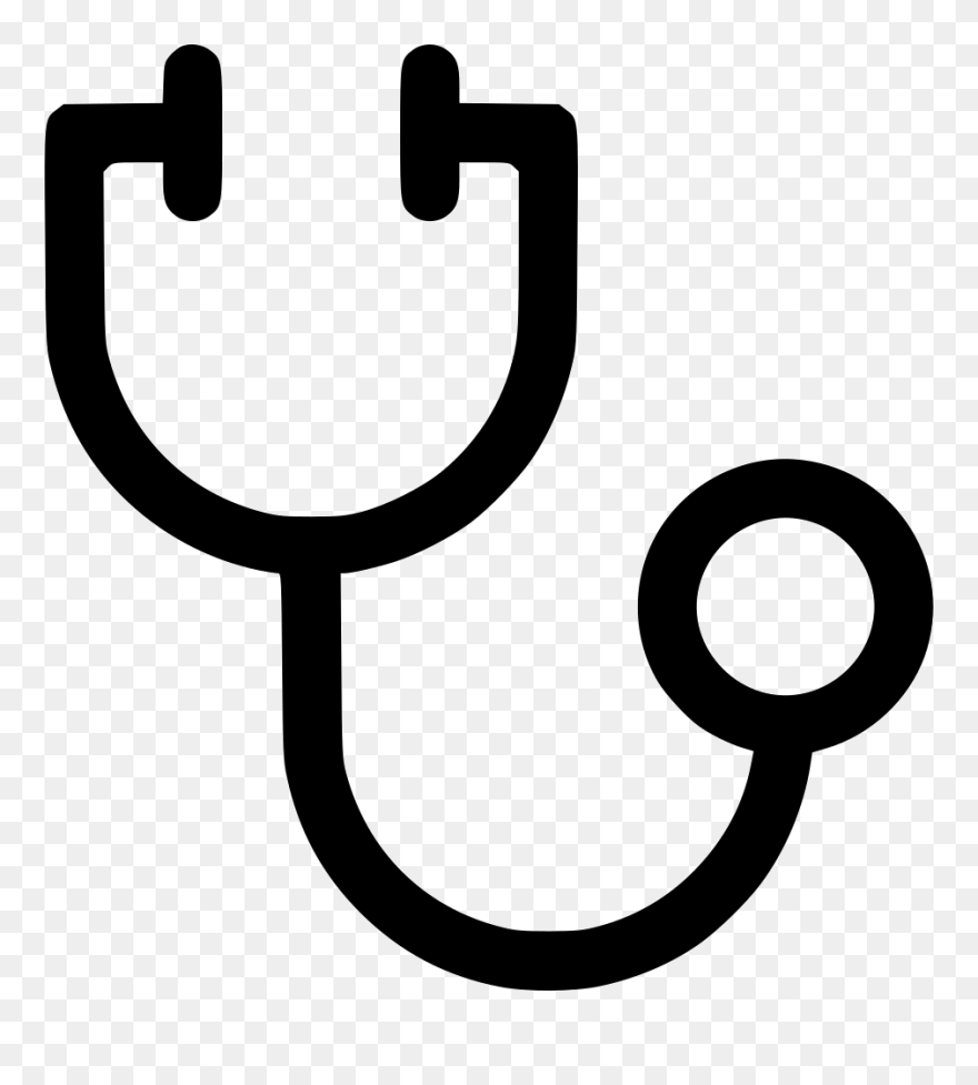Transparent Stethoscope Clipart Png - Stetescope Icon Png