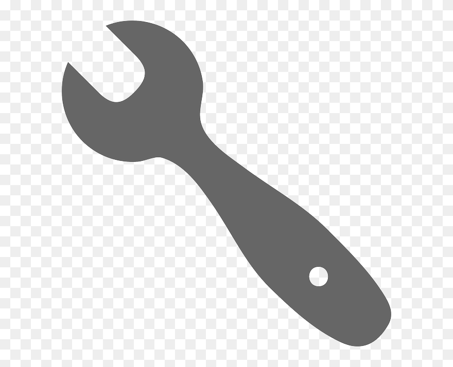 Gray Wrench , Png Download Grey Wrench Clipart (5507596) PinClipart