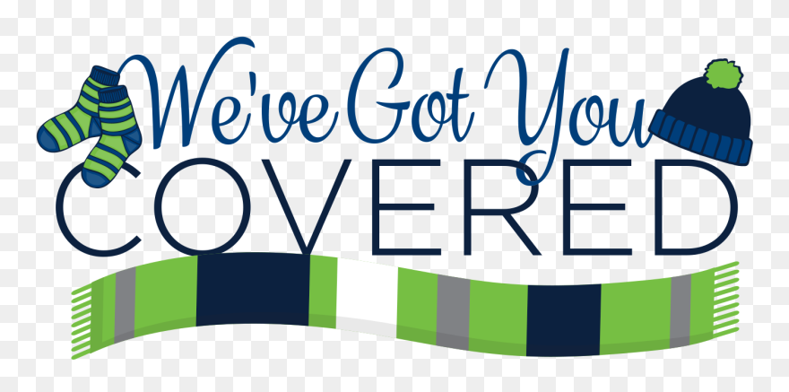 Clothing Drive Nov Dec - We Ve Got You Covered Logo Clipart