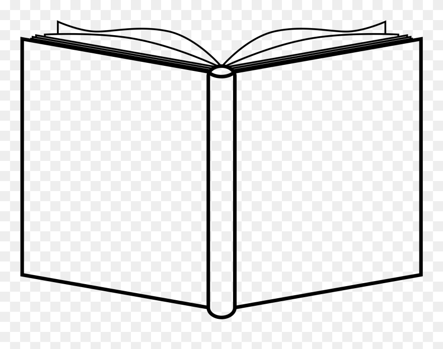 Book Computer Icons Clip Art - Open Book Cover Clipart - Png Download