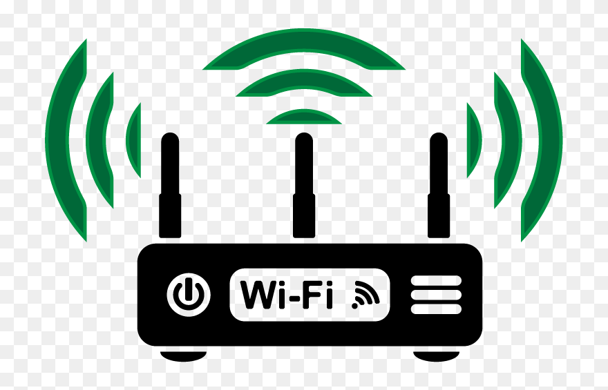 Wifi Router Cartoon Clipart