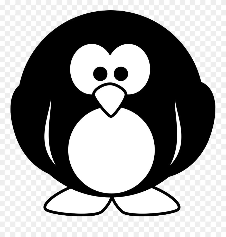 Penguin Svg Clip Arts - Penguin Bird Tux - Png Download