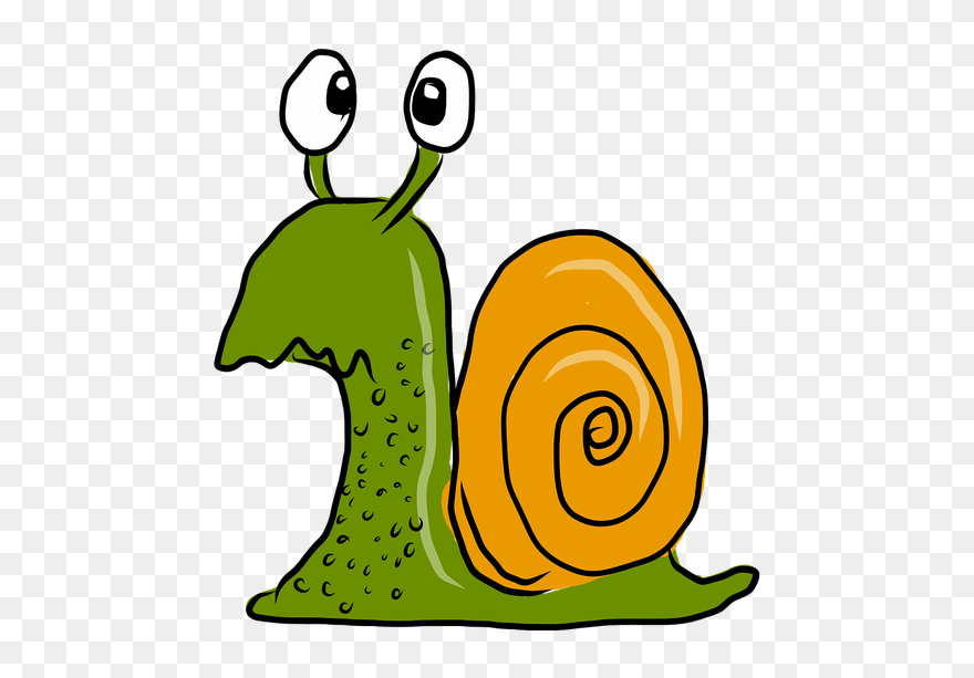 Snail Clipart Sad - If Snails Are So Slow - Png Download