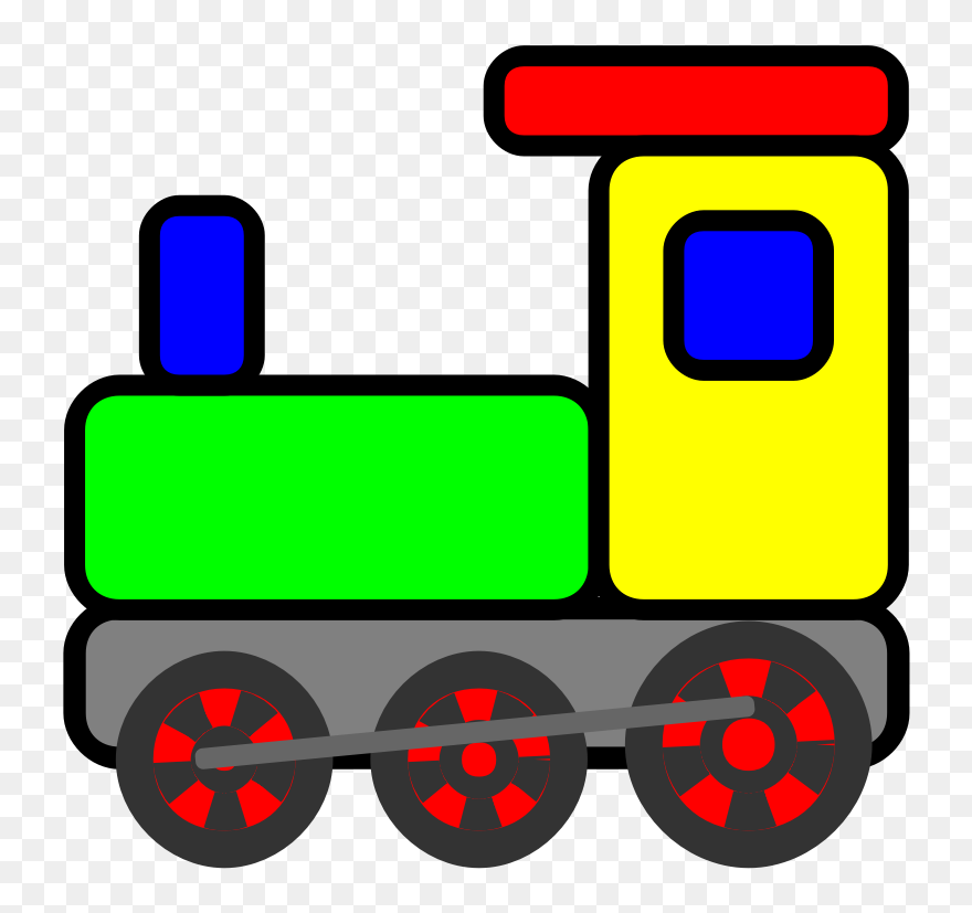 Scripted Toy Train - Toy Clip Art Toy Train - Png Download