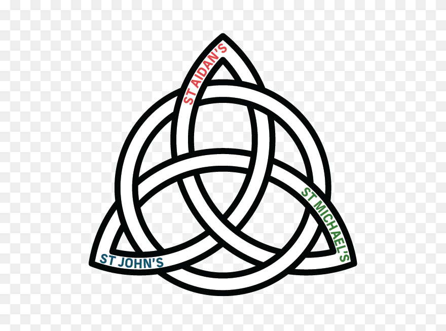 Trinity With A Circle Clipart