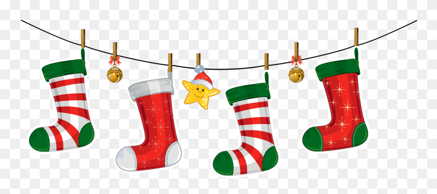 Decoration Clipart December - Christmas Decorations Clip Art - Png Download