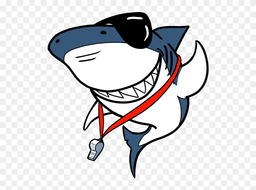 Sharks Clipart Swim With Shark - School Shark Clipart - Png Download
