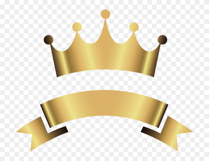 Golden Crown Png Download - Transparent Background Black Crown Png Clipart