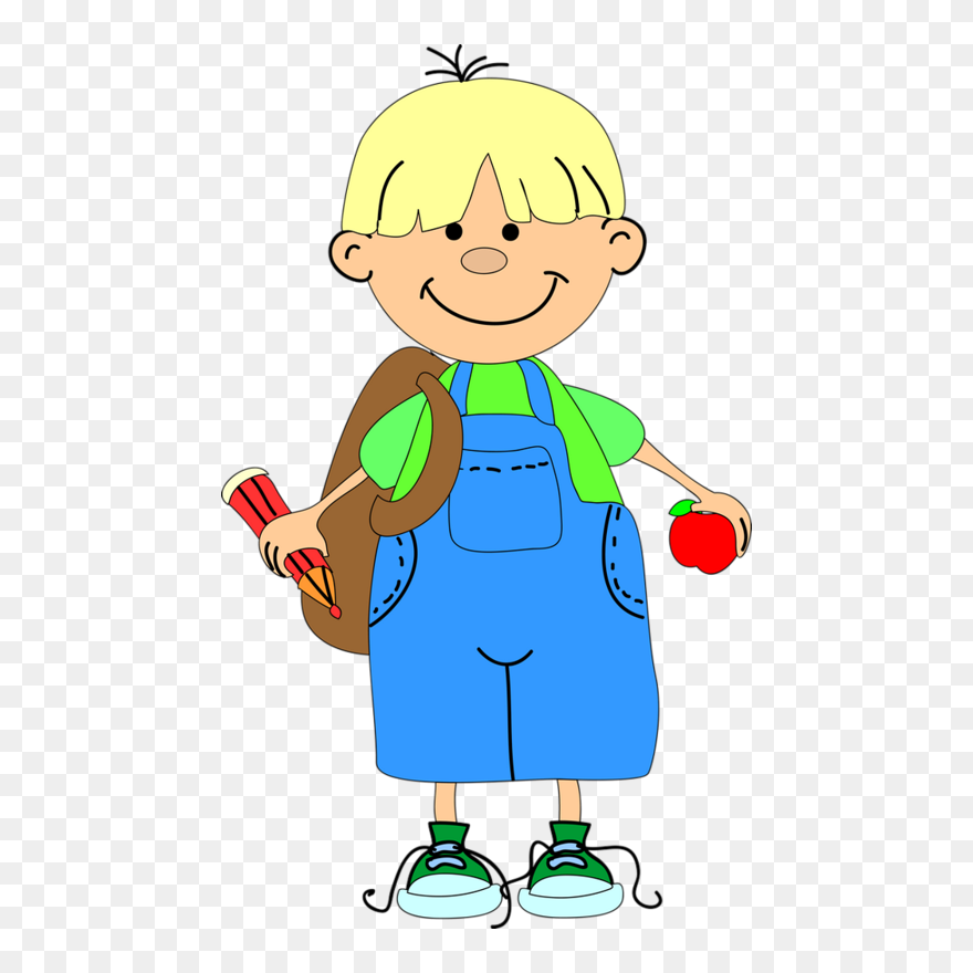 Child In School Clipart Picture Transparent Library - Boy Clip Art Png