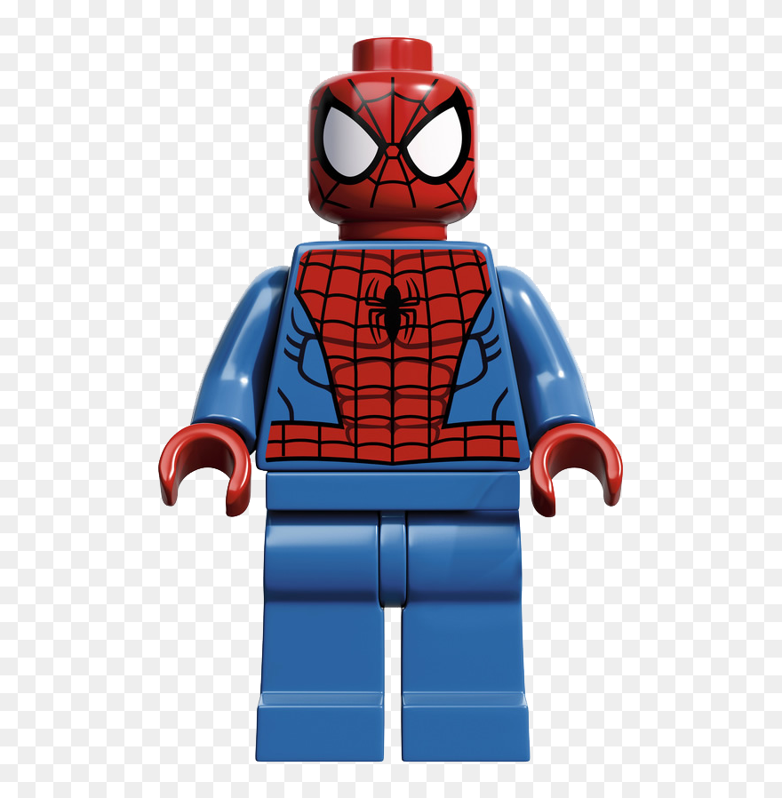 Deadpool Clipart Spiderman Lego - Spiderman Lego Figur - Png Download