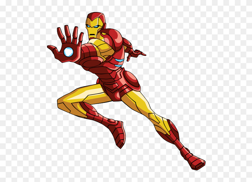 Iron Spiderman Clipart Cartoon - Iron Man Clipart - Png Download