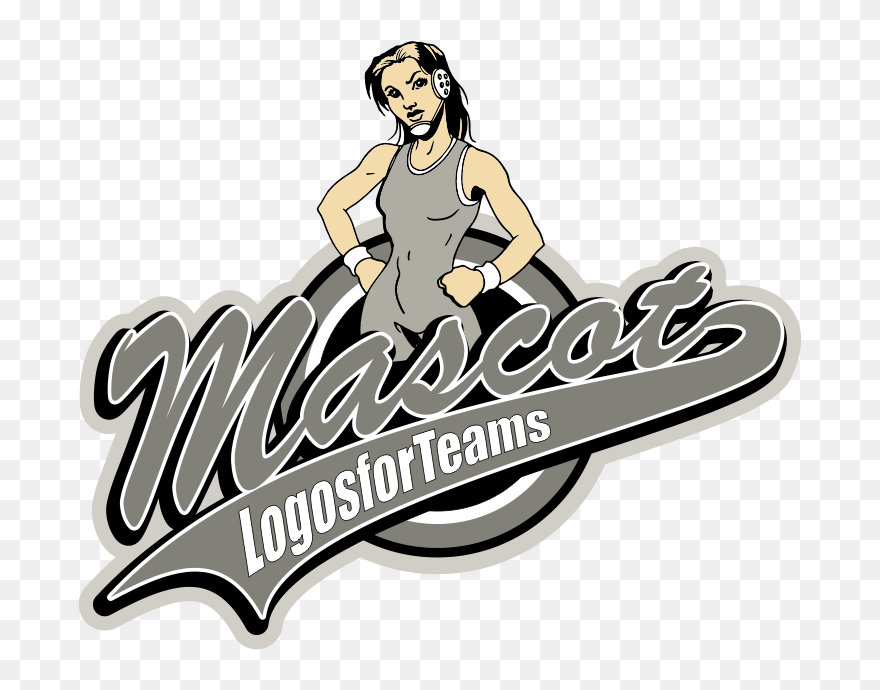 Free Girl Wrestling Cliparts - High School Girls Wrestling Clipart - Png Download