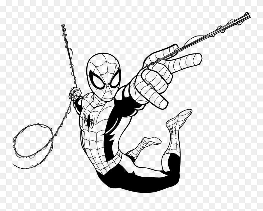 Captain Spiderman Spider-man Ultimate Iron America - Iron Spider Man Drawing Clipart