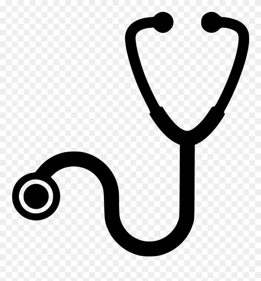Best 15 Stethoscope Svg Cdr - Transparent Background Stethoscope Clipart - Png Download