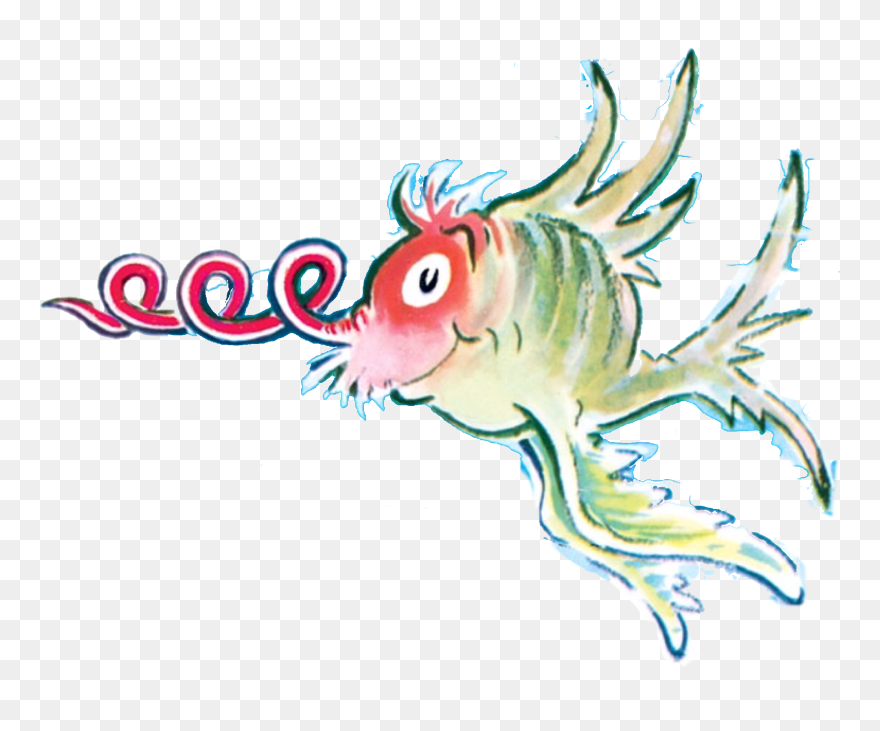 Seuss Wiki - Fish Dr Seuss Mcelligot's Pool Clipart