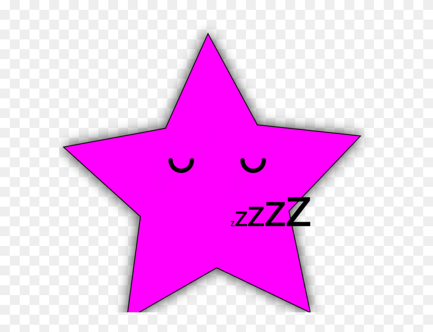 Sleeping Hygiene - Clipart Shapes For Kids Stars - Png Download