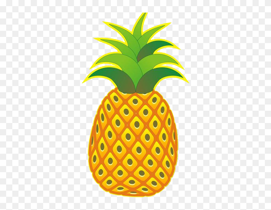 Pineapple Png Download - Pineapple Cartoon Png Clipart