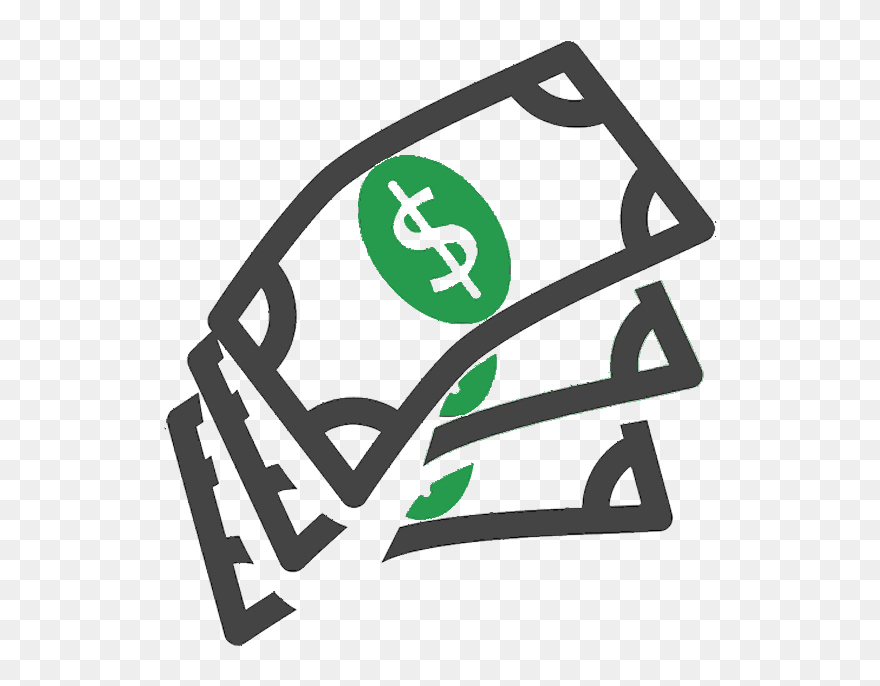 Bonus Money Clipart Clip Art Black And White Download - Mobile Multiple Payments Clipart - Png Download