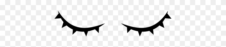 Sleeping Eyes Clipart Transparent - Png Download