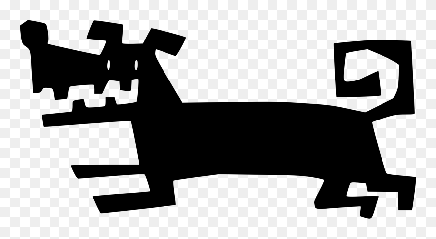 Dog Drawing Canidae Bark Clip Art - Dog - Png Download
