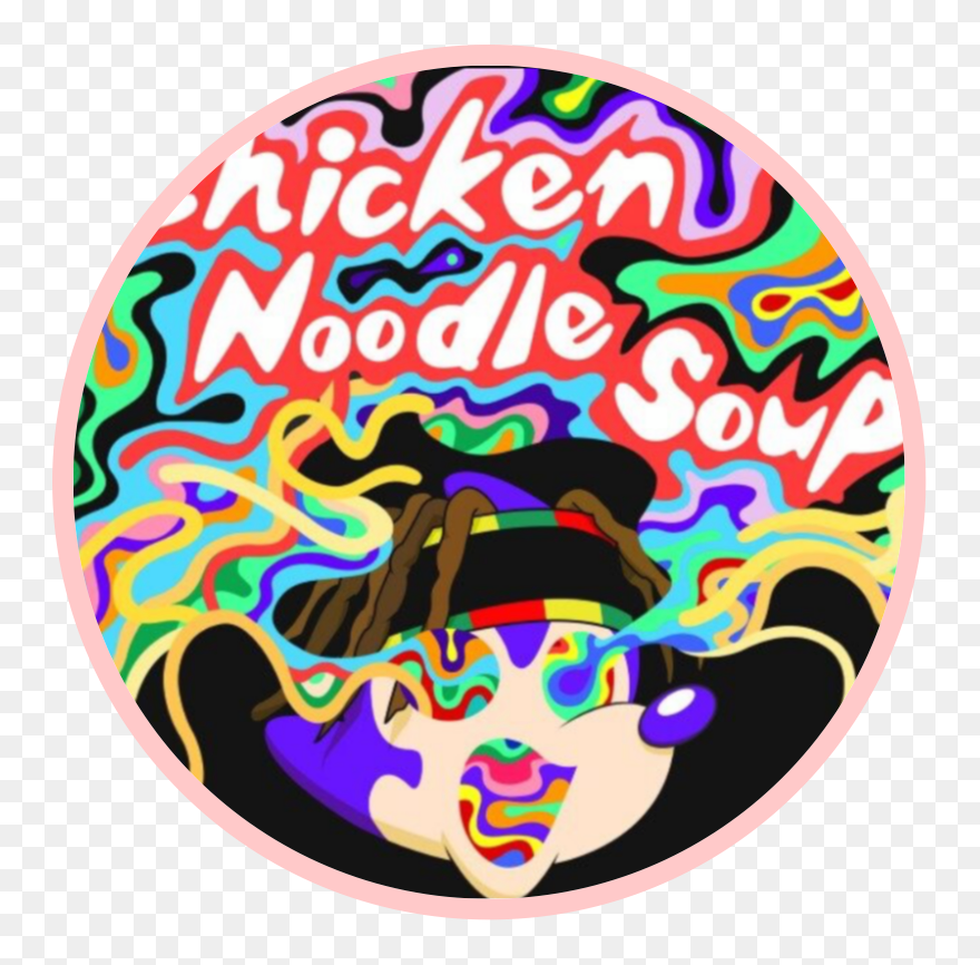 #jhope And #beckyg ‘s New Song #chickennoodlesoup Is - Circle Clipart