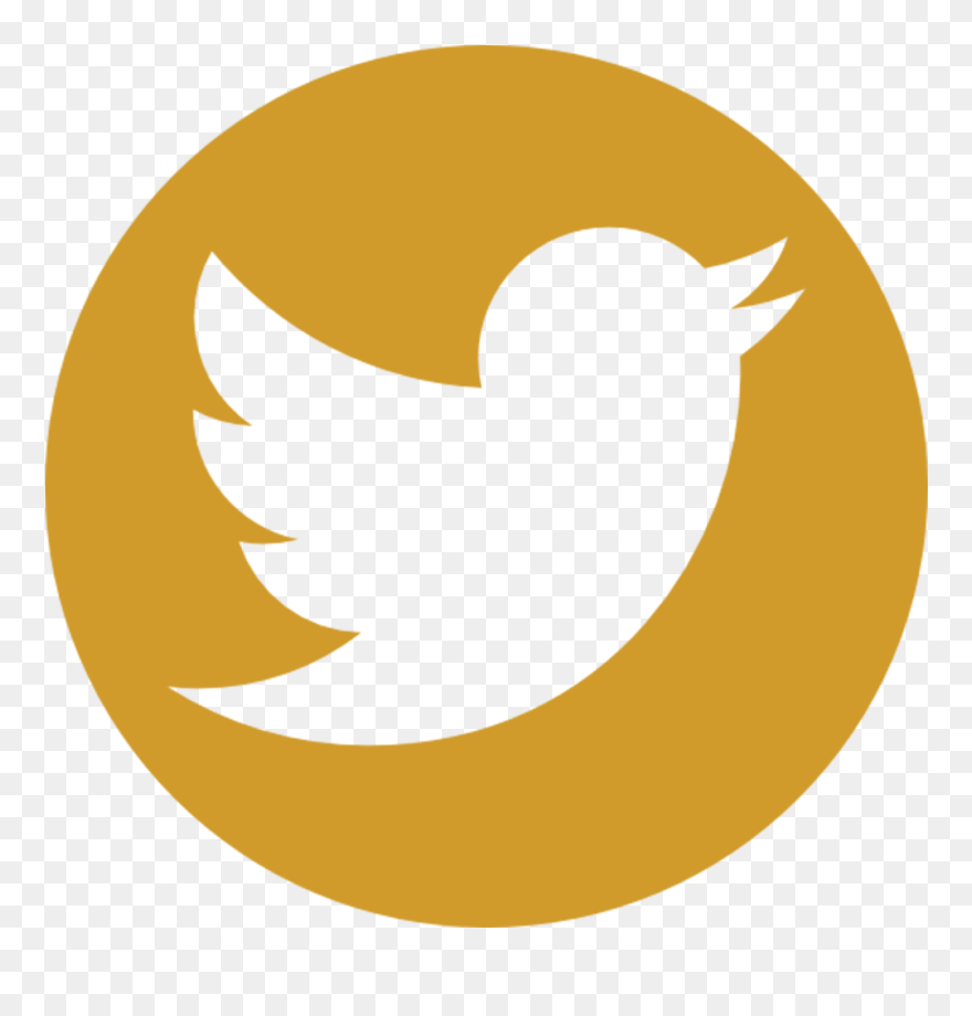 Twitter - Icon Twitter Circle Black Clipart