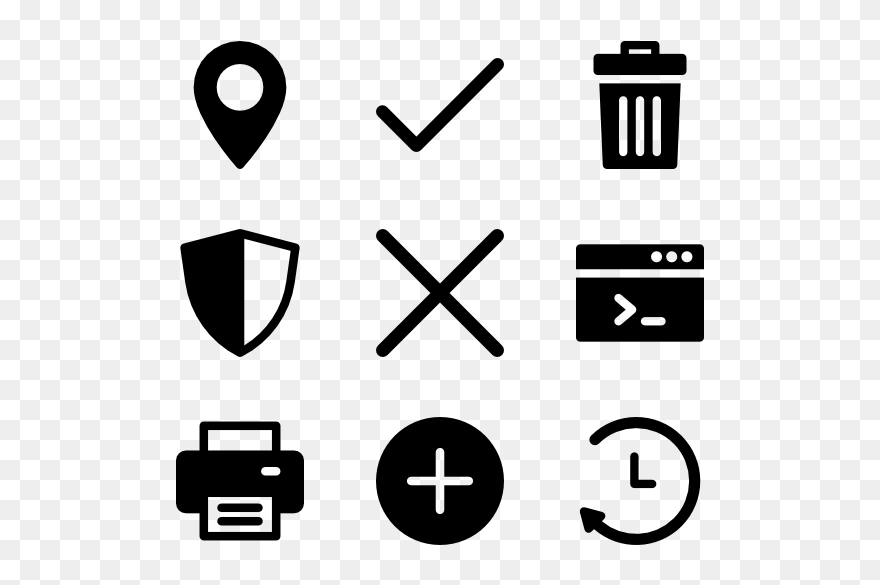 Person Icons Android Monochrome Icon Clipart (5511021) PinClipart