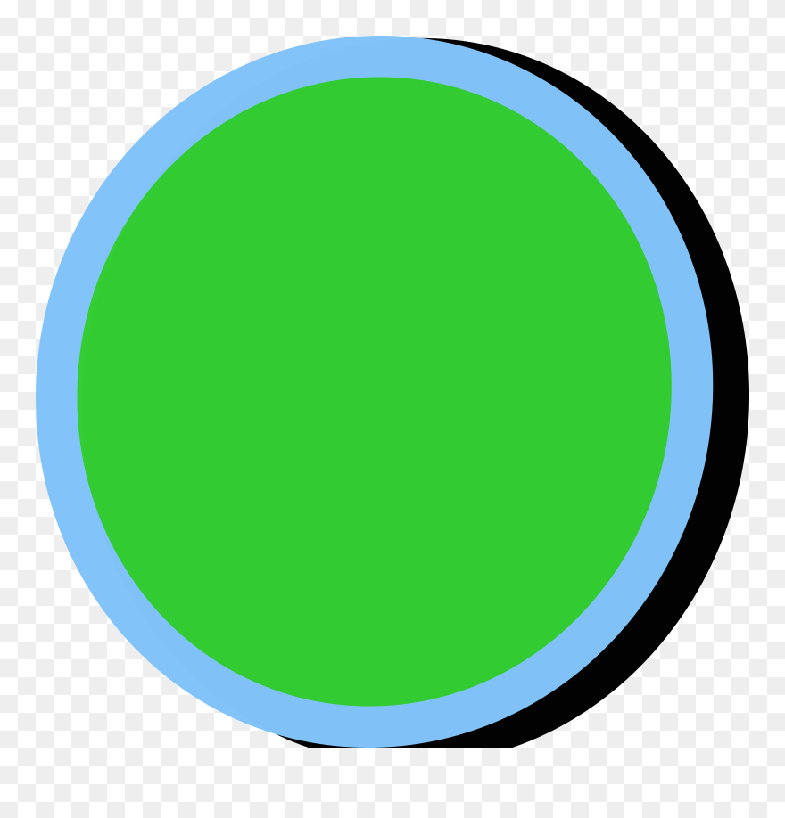 Button Highlighted Patch Icons - Circle Clipart