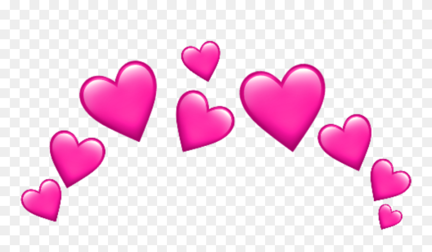 Emoji Emojis Whatsapp Heart Hearts Rosa Pink Love Clipart