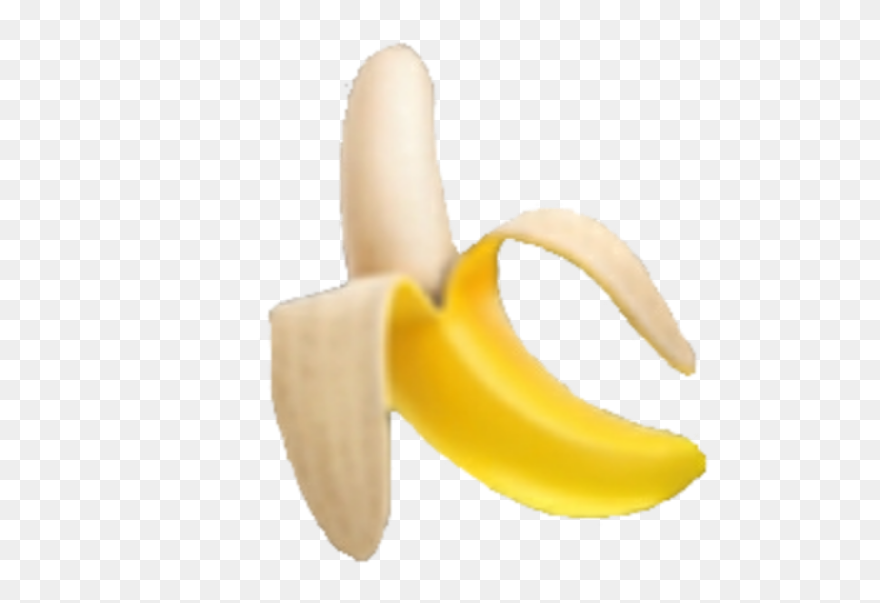 Download banana emoji bananaemoji yelllow phone Peel Clipart