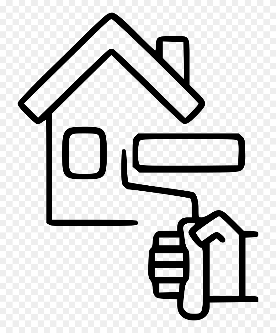 Paint - Png House Painting Logo Clipart