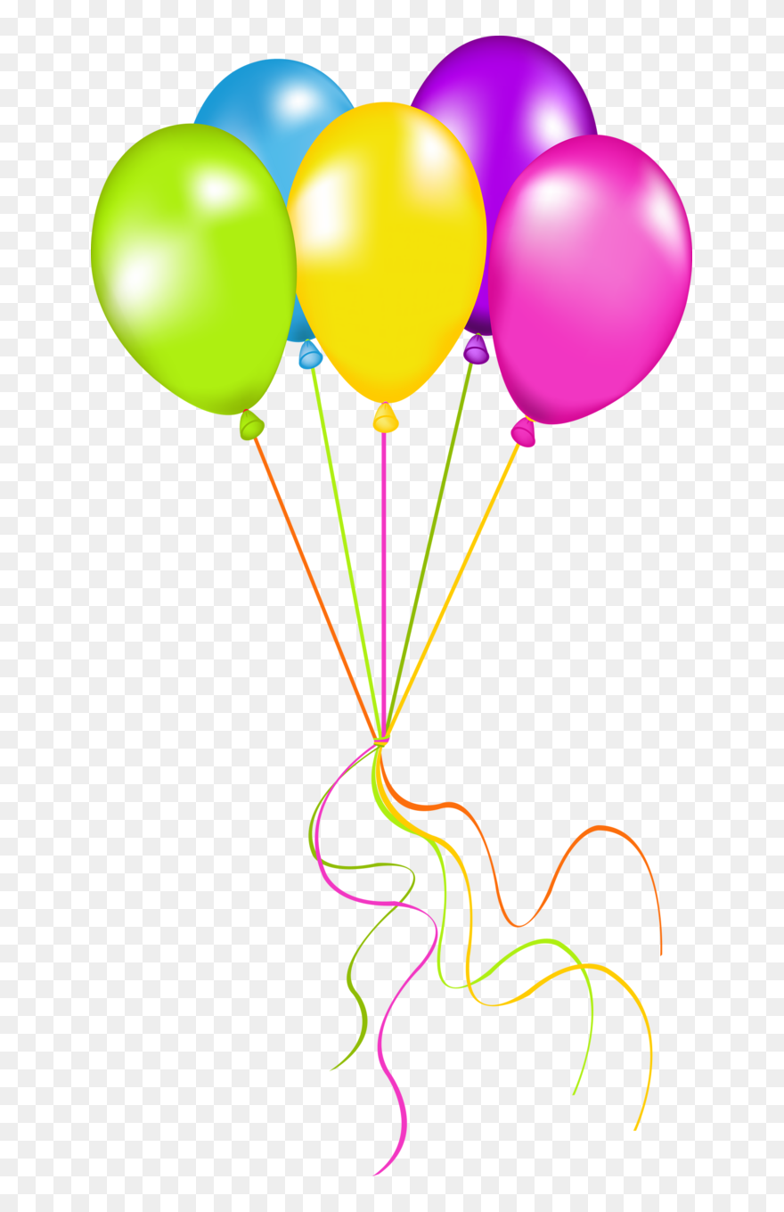 Balloons 3d Clipart , Png Download - Happy Birthday Baloons Clipart Transparent Png
