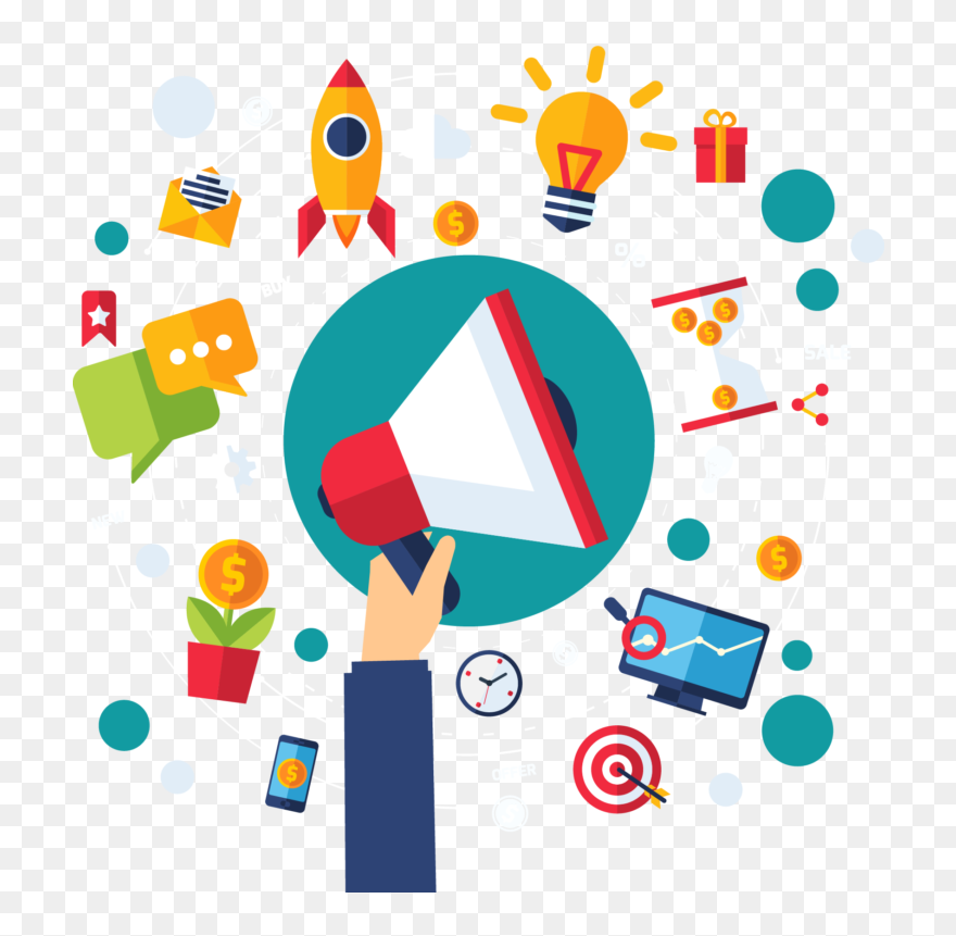 Digital Marketing Tools 2020 Clipart