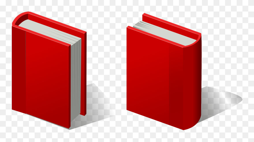 Blue Book Svg Clip Arts - Red Books - Png Download