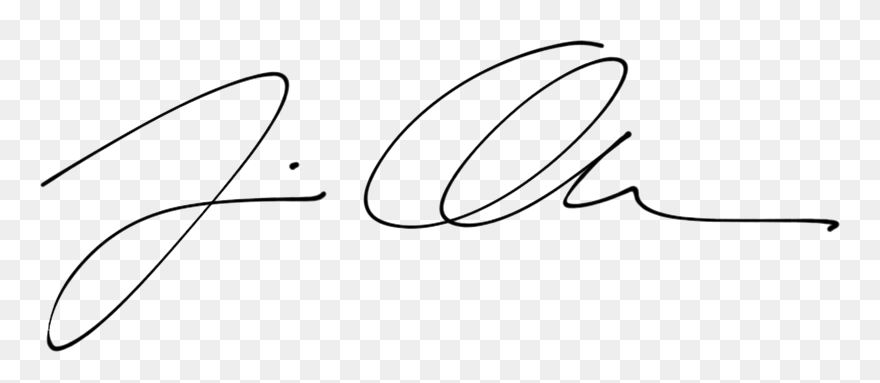 Management Business Company Block Signature Autograph - Transparent John Smith Signature Clipart