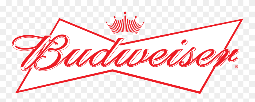 Transparent Black Crown Png - Budweiser Logo Vector Png Clipart