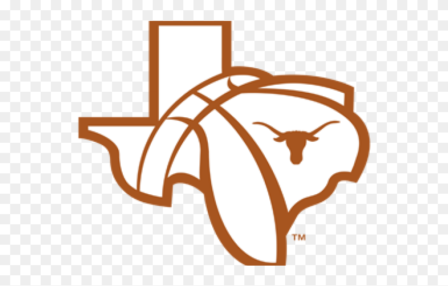 Texas Longhorns Basketball Logo Clipart