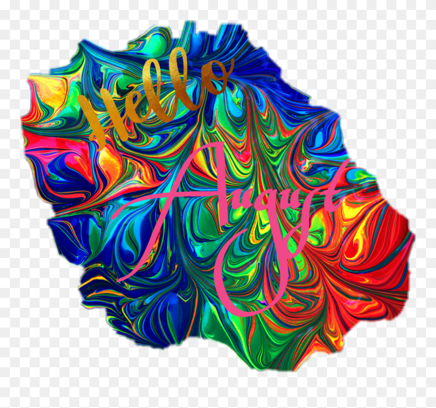 Tie Dye - Window Color Art Clipart